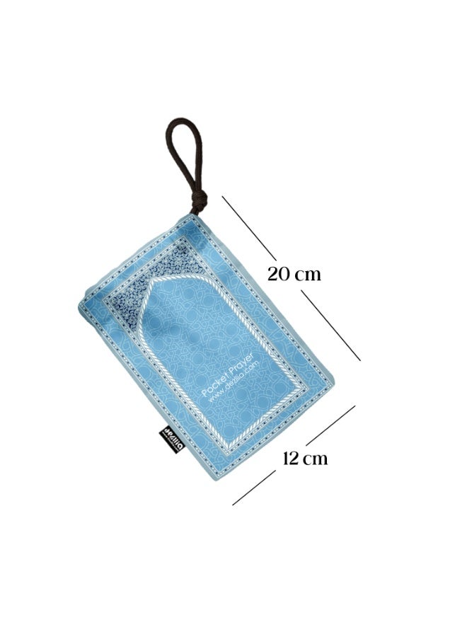 Dezllia Pocket Prayer Mat - Lightweight for Daily Use - High Quality Waterproof Material - Your Perfect Travel & Work Companion - PPM/07 - Image 2